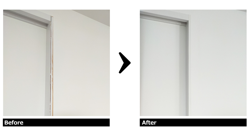 建具のキズ 補修施工例